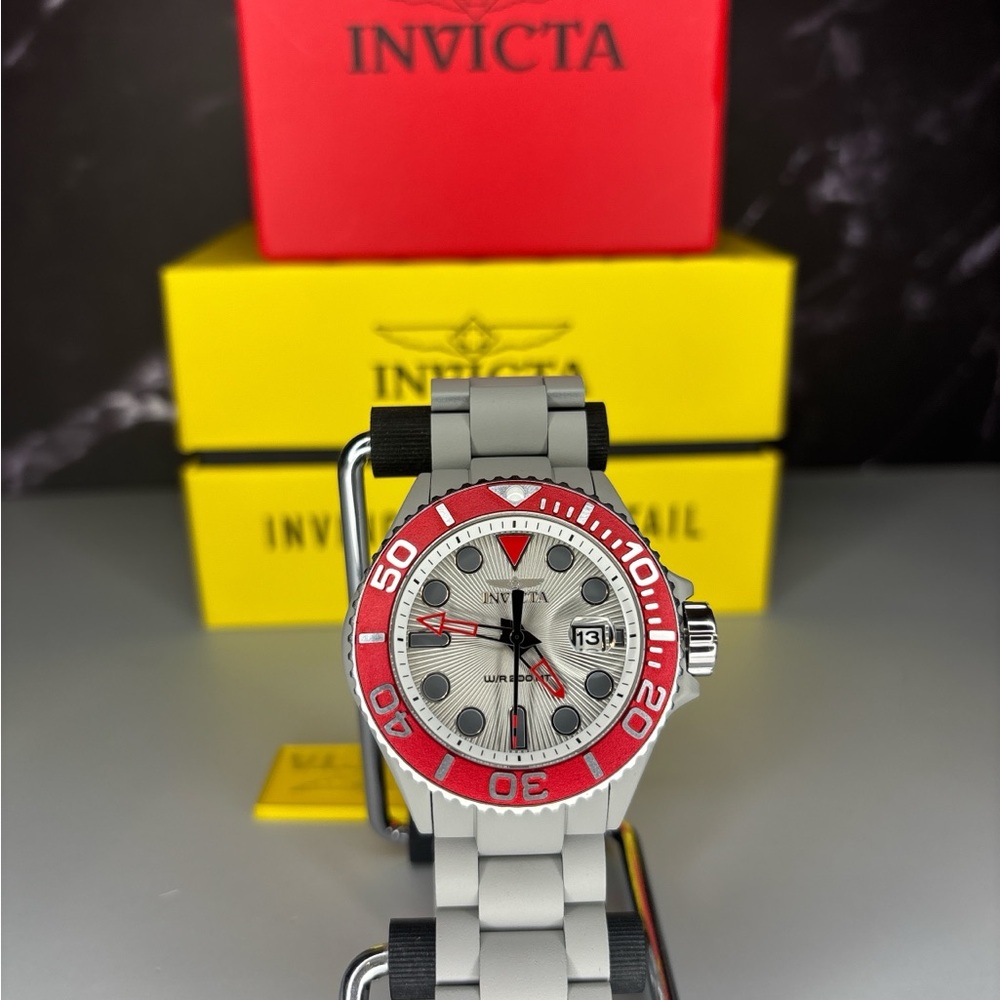 Invicta Grand Diver Playa Men's Watch - 46mm, Aqua Plating, Grey (49479)